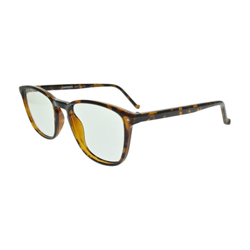Amber Tortoise Square Eyeglasses N032