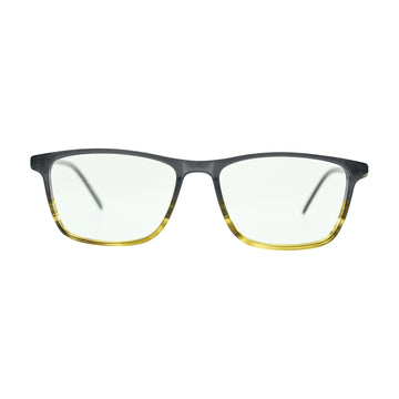 Olive Fade Rectangle Eyeglasses N033