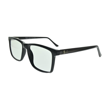 Classic Black Square Eyeglasses N036