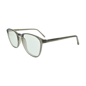 Smoke Grey Round Eyeglasses N038