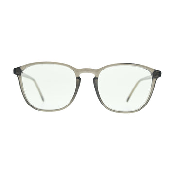 Smoke Grey Round Eyeglasses N038