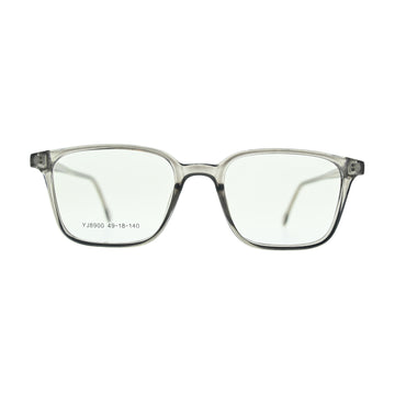 Charcoal Grey Rectangle Eyeglasses N039
