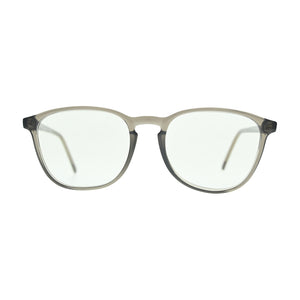 Smoke Grey Round Eyeglasses N040