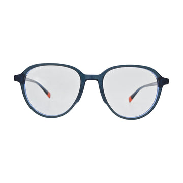 Petrol Teal Round Eyeglasses N043