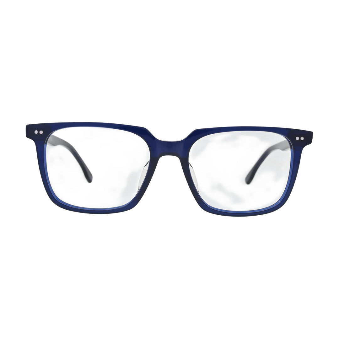 Deep Navy Square Eyeglasses N045