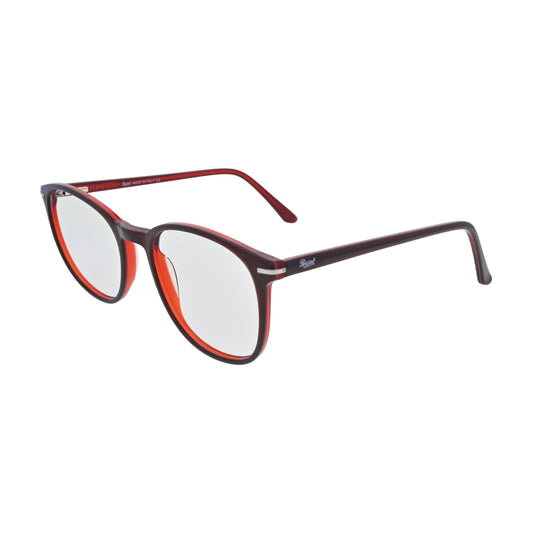 Burgundy Wine Round Eyeglasses N046