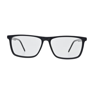 Classic Black Rectangle Eyeglasses N057