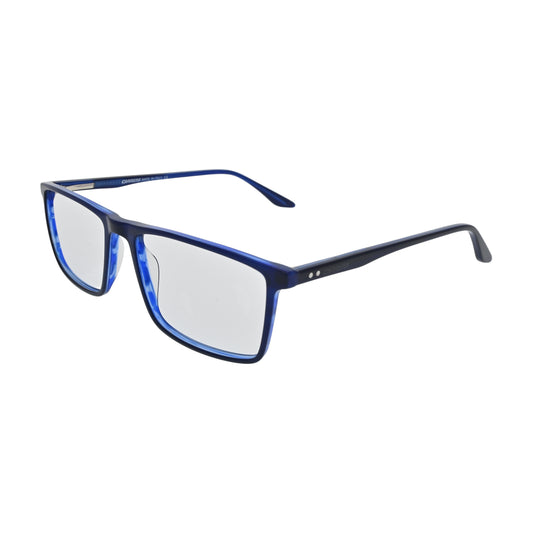 Deep Navy Rectangle Eyeglasses N058