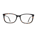 Dark Tortoise Rectangle Glasses for Women N066 – front view