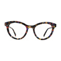 Rainbow Confetti Cat Eye Glasses for Women N072 – front view