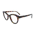 Rainbow Confetti Cat Eye Glasses for Women N072 – angled side view