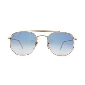 Ray-Ban RB3648 The Marshal Gold Blue Gradient Sunglasses