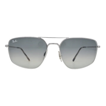 Ray-Ban RB3666  Silver Grey Gradient Square Unisex Sunglasses