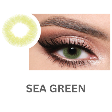 Optiano Glamorous Sea Green Contact Lenses