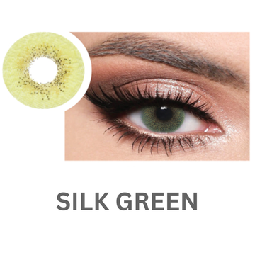Optiano Glamorous Silk Green Contact Lenses