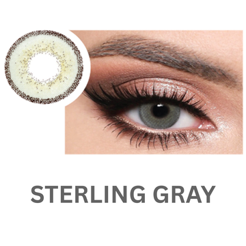 Optiano Glamorous Sterling Gray Contact Lenses