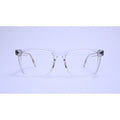A bold square silhouette in a transparent finish—minimalist, modern, and made to stand out.