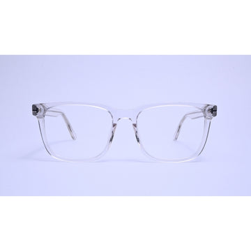 A bold square silhouette in a transparent finish—minimalist, modern, and made to stand out.