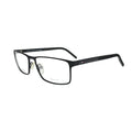 Tommy Hilfiger TH1593 Black Rectangular Eyeglasses side profile