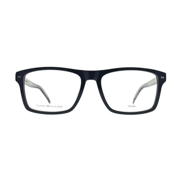 Tommy Hilfiger TH1770 Blue Rectangular Eyeglasses front view