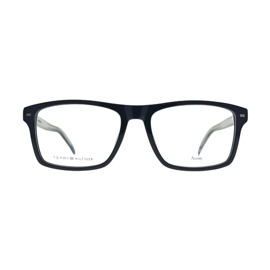 Tommy Hilfiger TH1770 Blue Rectangular Eyeglasses front view