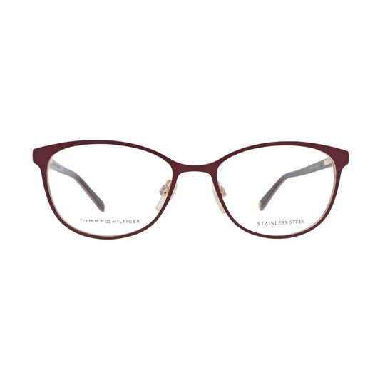 Tommy Hilfiger TH1778 Red Cat Eye Eyeglasses front view
