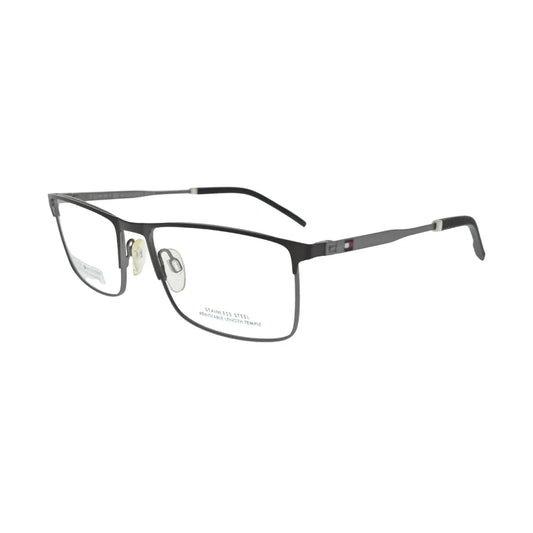 Tommy Hilfiger TH1843 Brown Rectangular Eyeglasses back view