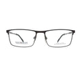 Tommy Hilfiger TH1843 Brown Rectangular Eyeglasses front view