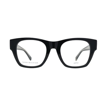 Tommy Hilfiger TH1865 Black Square Eyeglasses front view