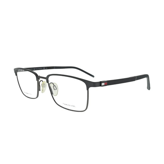 Tommy Hilfiger TH1919 Grey Rectangular Eyeglasses back view