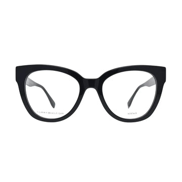 Tommy Hilfiger TH2054 Black Cat Eye Eyeglasses front view