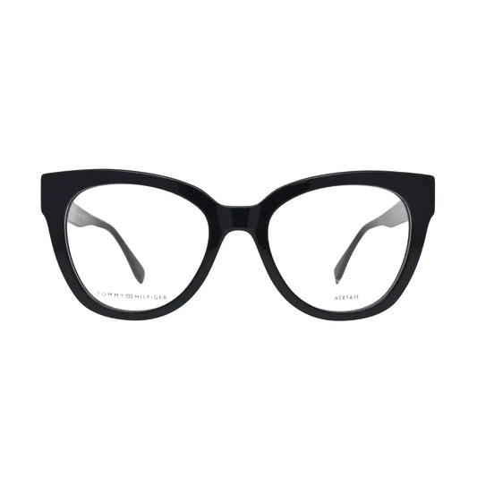 Tommy Hilfiger TH2054 Black Cat Eye Eyeglasses front view