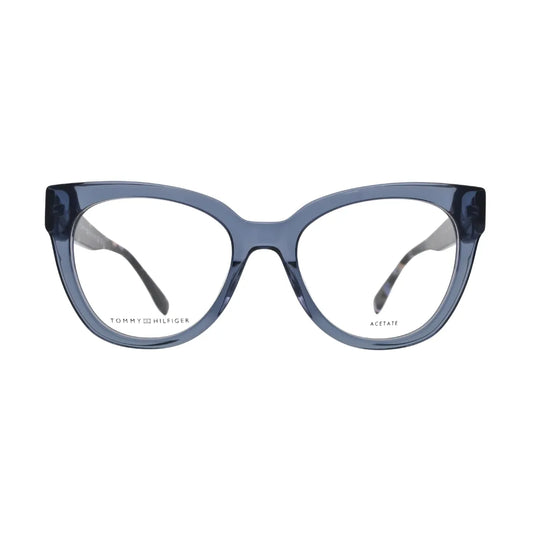 Tommy Hilfiger TH2054 Blue Cat Eye Eyeglasses front view