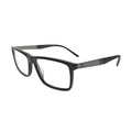 Tommy Hilfiger TH2084 Black Rectangular Eyeglasses back view