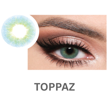 Optiano Glamorous Topaz Contact Lenses