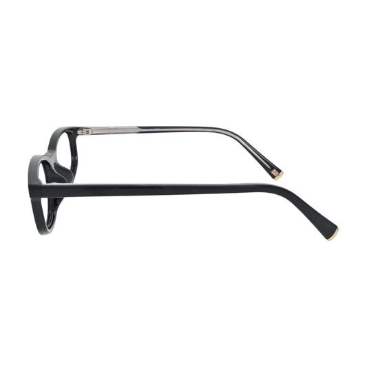 Jet Black Cat Eye Eyeglasses V001