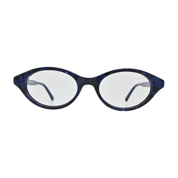 Navy Marble Cat Eye Eyeglasses V003