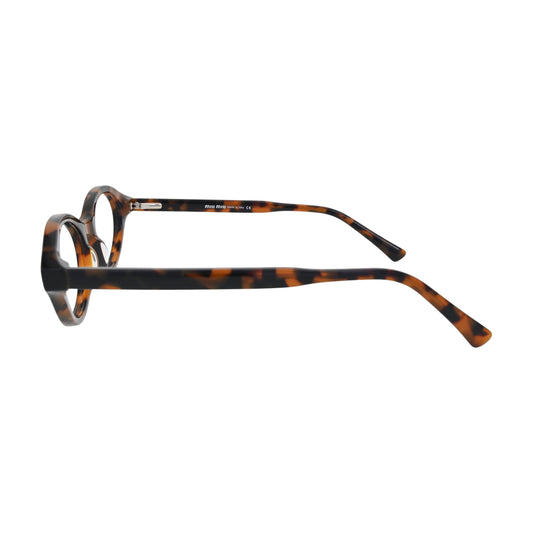 Amber Tortoise Cat Eye Eyeglasses V004