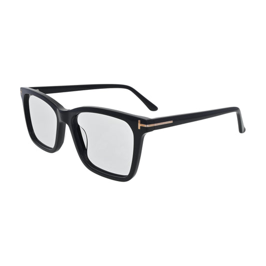 Classic Black Square Eyeglasses V019