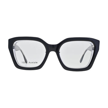 Black Crystal Cat Eye Eyeglasses V026