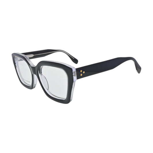 Black Crystal Cat Eye Eyeglasses V026