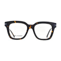 Amber Fleck Tortoise Deep Square Glasses for Men and Women V040 – front view