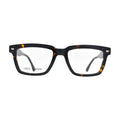 Dark Tortoise Small Rectangle Glasses for Women V054 – front view