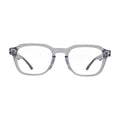 Crystal Grey Panto Glasses for Women V066 – front view