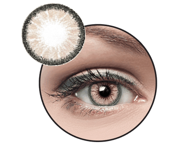 Optiano Luxurious Collection White Rose Lens p093