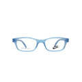 Playful. Light. Built to last. These matte blue eyeglasses are perfect for active kids who need clear vision with cool style.