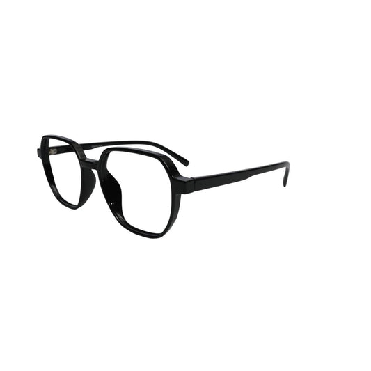 Optica Classic Oversized Black Eyeglasses