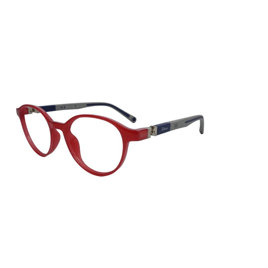 Kids Red & Blue Round Eyeglasses