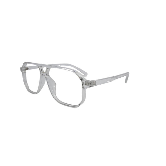 Clear Oversized Unisex Eyeglasses
