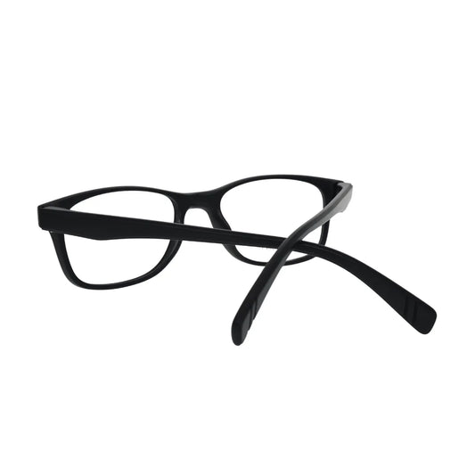 Matte Black Rectangular Eyeglasses Frame – Lightweight Everyday Comfort Fit